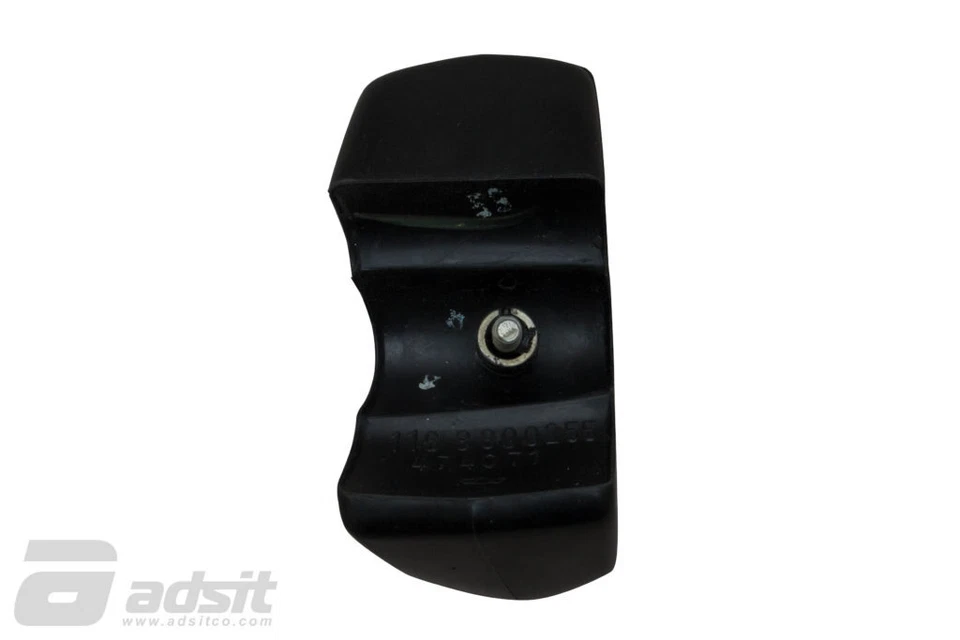 Protector de parachoques delantero derecho Mercedes-Benz 1975-1980 negro 1168800255 nuevo genuino Foto 2 de 2