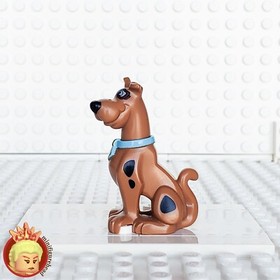 Lego Scooby-Doo sitting with pilot goggles - 75901, 20690pb01c01