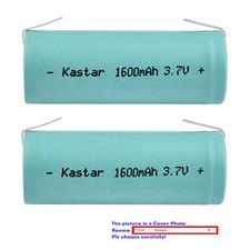 Kastar Lithium-ion Battery 3.7V 1600mAh for Philips Norelco HQ9190CC, HQ9140