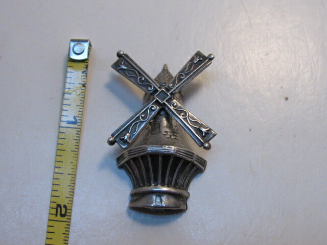 Sterling Silver Windmill Pin - image 2
