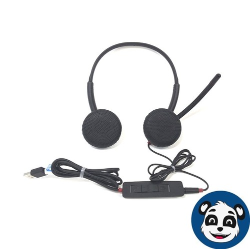 Plantronics 325T Blackwire 300 DA, USB Stereo Headphones 