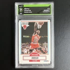 Fleer 1990-91 Fleer Michael Jordan Chicago Bulls #26 Degree 7 Graded Card
