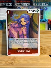 NEFELTARI VIVI OP13-012 Carrying On His Will Holo One Piece TCG Lightly Played