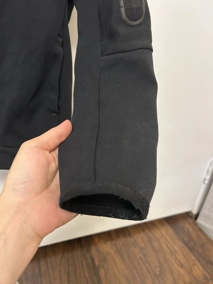 Sudadera con Capucha Nike Tech Ropa Deportiva Niños Mediana en Negro Ajuste Estándar Talla M Foto 3 de 4