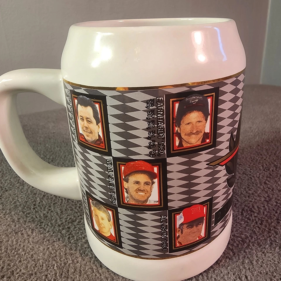 Taza/taza de cerveza vintage Winston Cup Champions 25 aniversario 1996  Foto 3 de 4