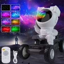 Astronaut Projector Galaxy Nebula Star Space Buddy Night Light Boys Girls Gifts