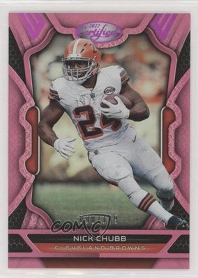 2022 Certified Mirror Pink 90/199 Nick Chubb #23 0y6g