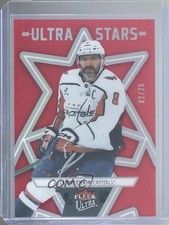 2025-26 Upper Deck Fleer Ultra Ultra Stars Red 2/25 Alex Ovechkin #ST-8 08a0