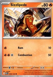 Sizzlipede 029/132 Mega Evolution