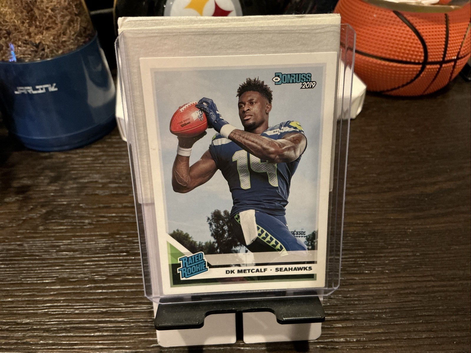 2019 Panini Donruss - Rated Rookie DK Metcalf #313 (RC)