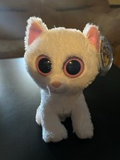Ty Beanie Boos - Cashmere the Cat 6" Plush w/ Original Tag & Protector