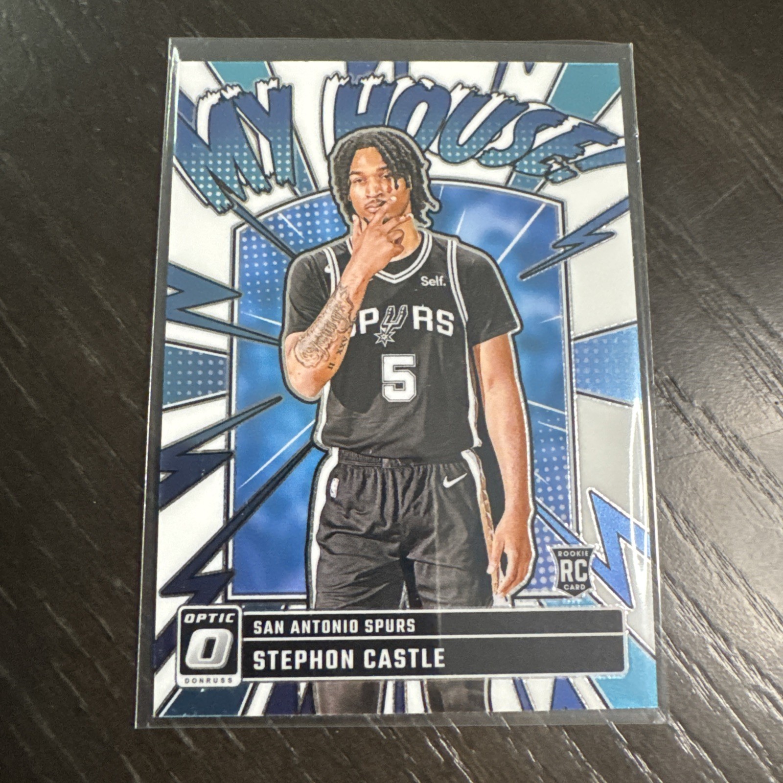 2024-25 Donruss Optic #16 Stephon Castle My House