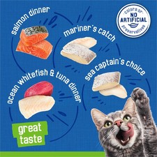 Purina Pate Seafood Favorites Variety Pack, Wet Cat Food, 5.5 Oz Cans, 32 Pack 3.99 per gallon