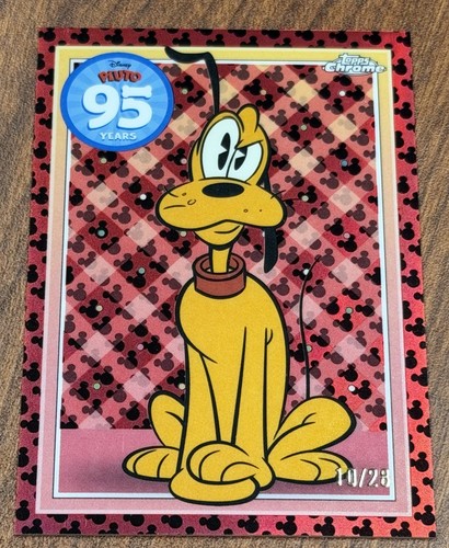 Pluto [Mickey Mouse Logo] #PL-8 2025 Topps Chrome Disney Pluto Anniversary card