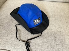 Vintage Outdoor Research OR Sombrero Bucket Hat S GORE-TEX USA Blue Black 90s
