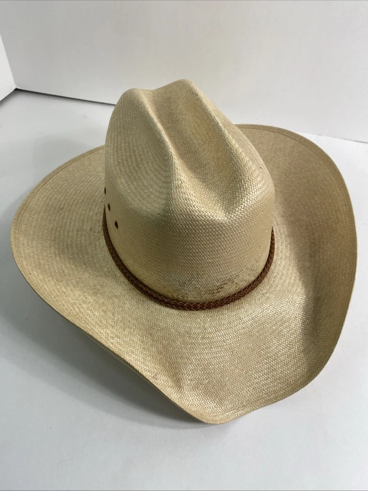 Sombrero de Vaquero Occidental Autoconformable Resistol Talla 7 5/8 Largo Ovalado Foto 2 de 4