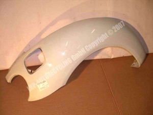 VW New Beetle 9C original Kotflügel hinten rechts LA9B Cool White BJ2000