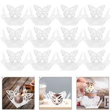  50 Pcs Truffle Cups Wrappers Decorative Chocolate Holder Packaging