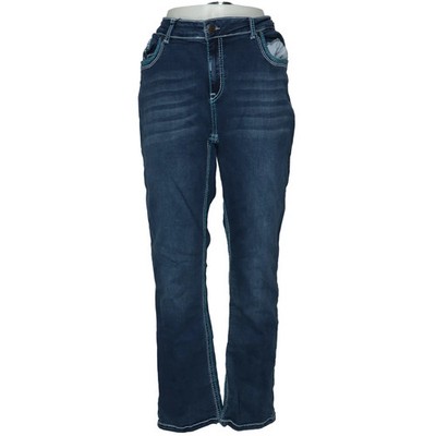 Esra Jeans, Jeans, Größe: 54, Blau, Baumwolle/Elasthan, Einfarbig, Denim #ImS