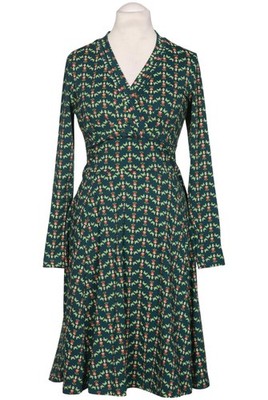 Blutsgeschwister Kleid Damen Dress Damenkleid Gr. L Baumwolle Grün #qqqh8f7