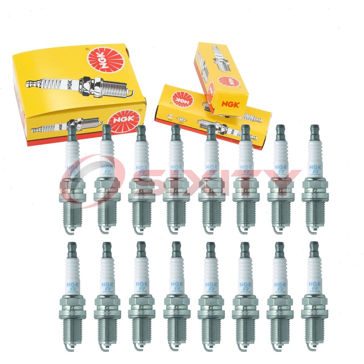 16 pcs NGK Standard Spark Plugs for 2003-2006 Mercedes-Benz S430 4.3L  4.3L xx