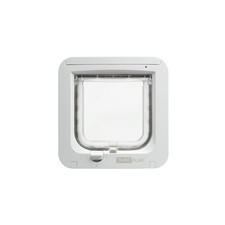 SureFlap - Sure Petcare Microchip Cat Flap, White, Scans Pet's ID o... Fast Ship