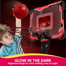Basketball Hoop Toy Set Light Up Hoop Set for Kids new boxed Brand New