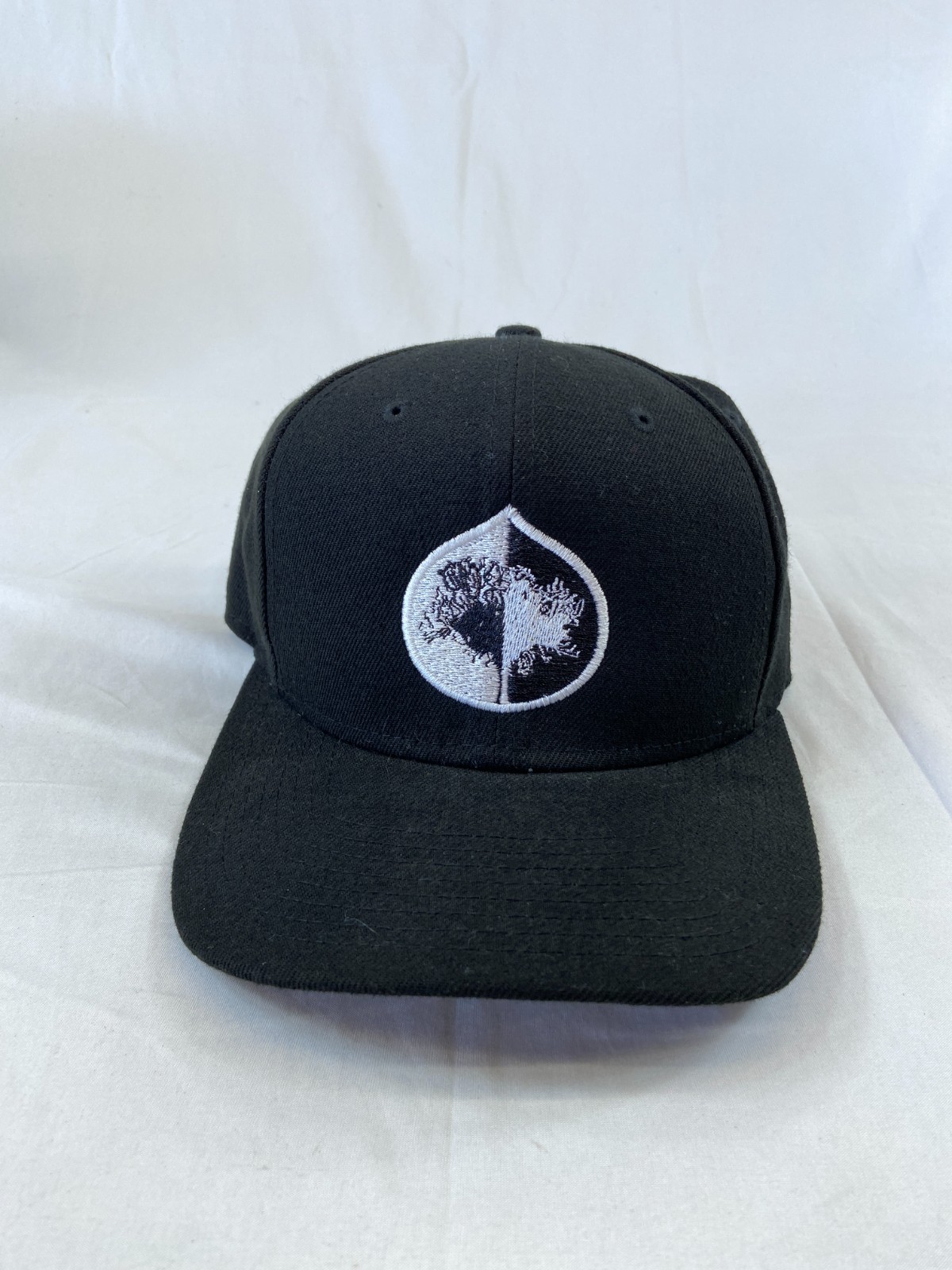 Split Tree Baseball Cap Snapback Hat Black Canvas… - image 14