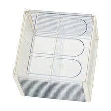 New Cup Storage Organizer Desktop Plastic Transparent Water Cofee Cup Storage