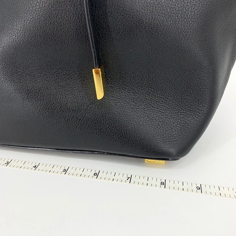Michael Kors Collection Miranda Medium Bucket Bag Black - Image 2 of 4