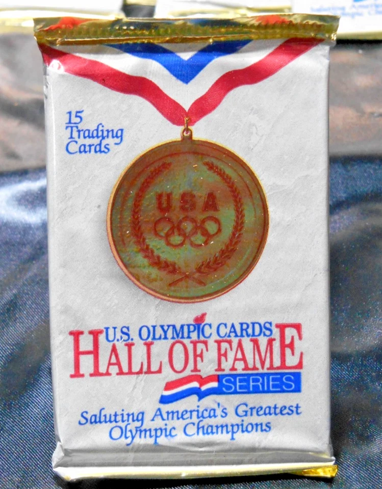 批量 32 张未开封包 - 1992 年美国奥林匹克名人堂系列 - 15 张卡/包 — 第 2/3 张图片