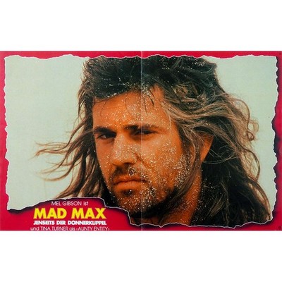 MAD MAX BEYOND THUNDERDOME Original Lobby Card  - 9x18 in. - 1985 - George Mille
