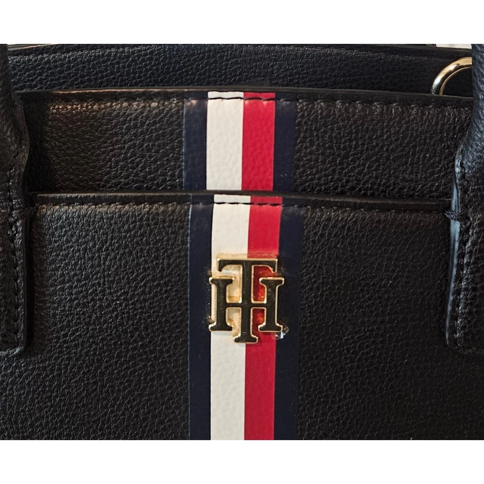 Tommy Hilfiger Jaden Plus Tote Bag Red White Stripe - Image 4 of 4