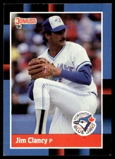 1988 Donruss Jim Clancy Toronto Blue Jays #74
