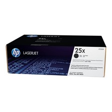 HP 25X Hohe Ergiebigkeit Schwarz original LaserJet Tonerpatrone (CF325X) für