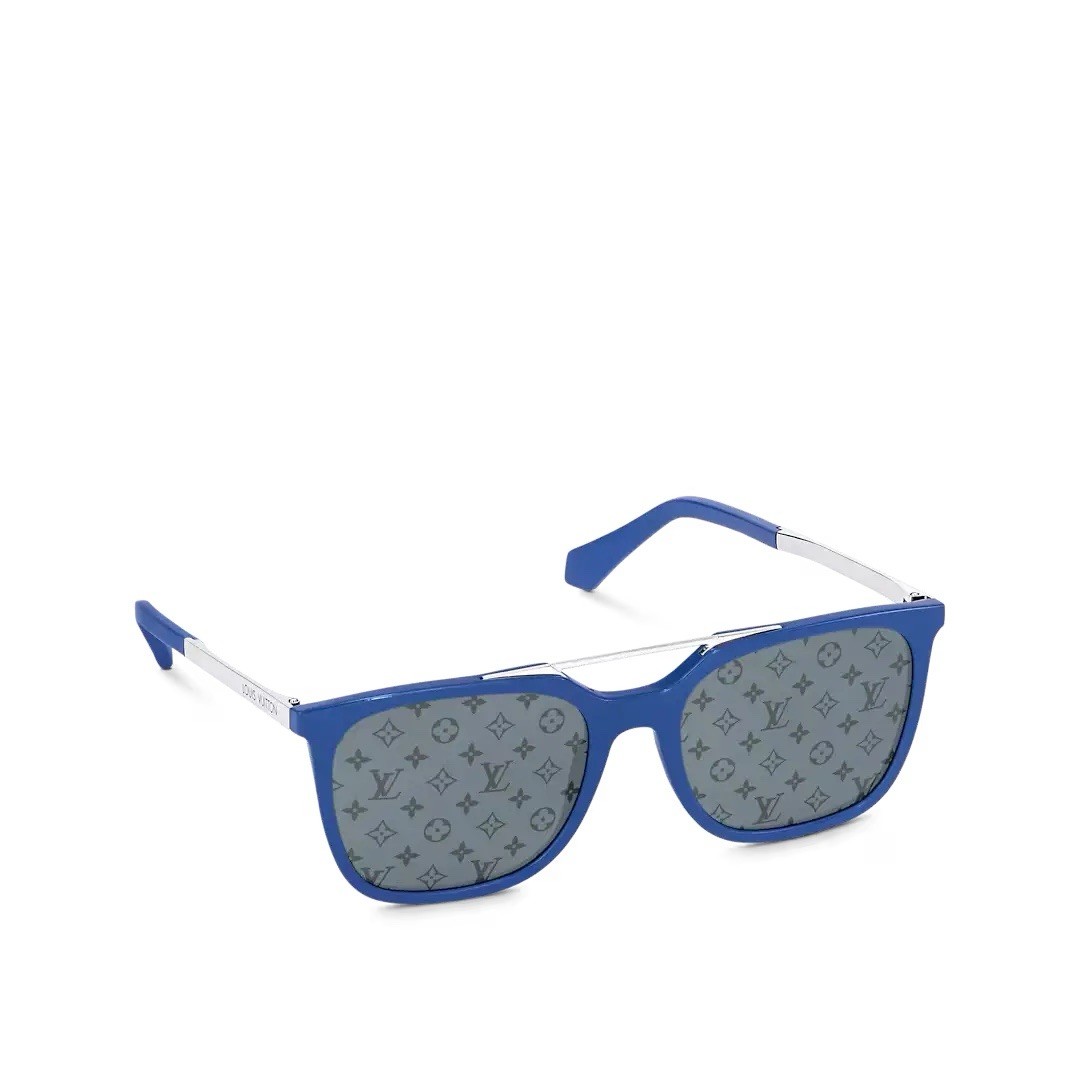 New Authentic Louis Vuitton Mix it Up Sunglasses Blue U