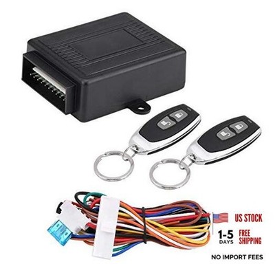 Keyless Entry System, Universal Car Remote Central Door Lock System with 2 