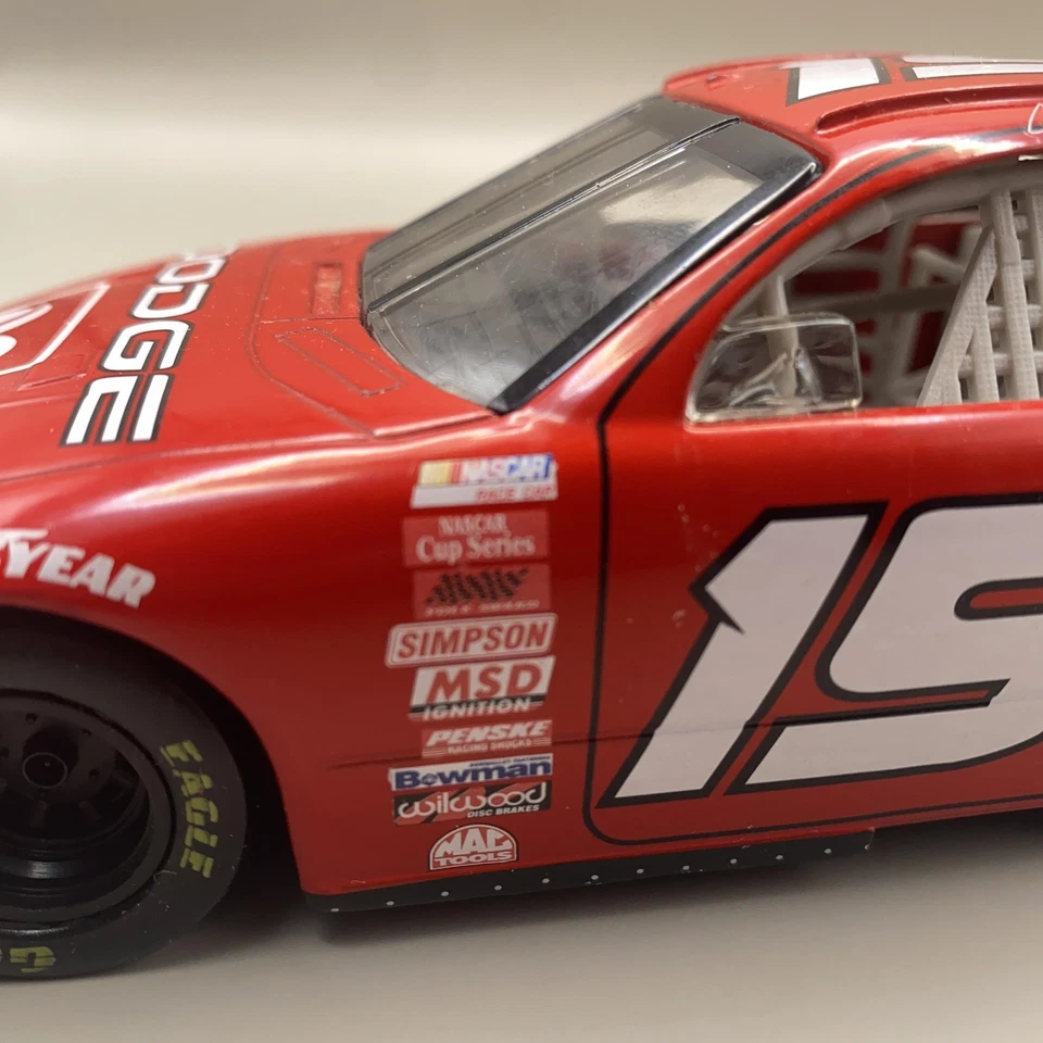 Coche diecast vintage Casey Atwood 1:24 2001 Dodge Intrepid #19 NASCAR juguete Hasbro Foto 2 de 4