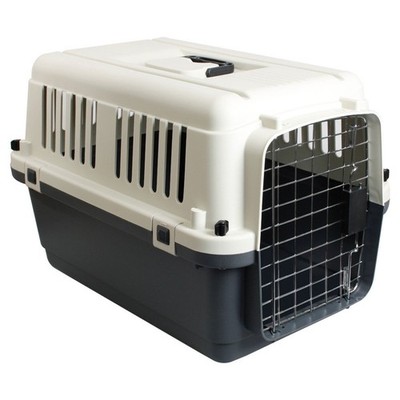 Karlie Flugzeugbox Nomad L-XXXL - IATA-zugelassen, Hundetransport, Rollen