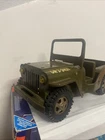 Vintage Tonka Toys Pressed Steel Green Army Jeep GR2-2431.  1960’s