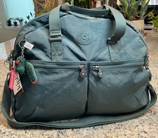 KIPLING Light Aloe Eugina Satchel/Duffle/Week...