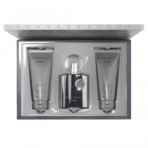 Afnan Supremacy Silver Pour Homme Gift Set – Brand New