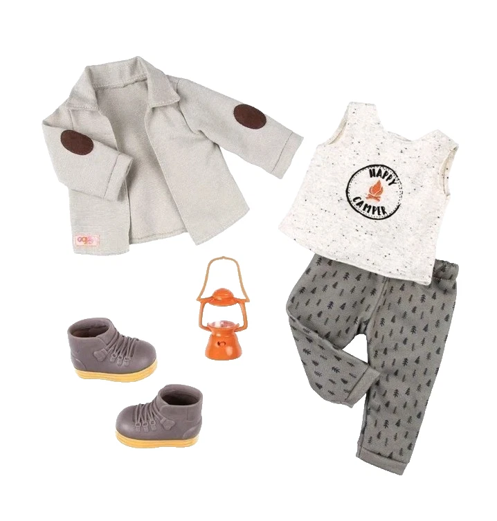 Наше поколение Deluxe наряд кемпинг наслаждение одежды для 18» мальчик куклы новый - Изображение 2 из 3