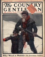 1921 Country Gentleman January 8 - Albert Payson Terhune; Maxfield Parrish; Wool