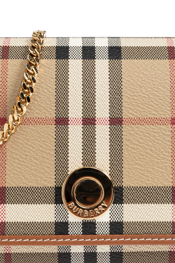 Burberry - Women - Bag ‘Hannah’ - Beige image 6