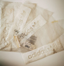 80er Lot Konvolut 4 Stück Vintage Adidas Originals Plastiktüten Shorts...