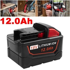 12Ah 18V Battery For Milwaukee For M18 Lithium High Output 48-11-1880 48-11-1860