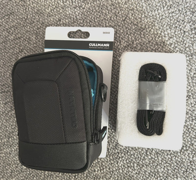 Cullmann Berlin RS Compact 350 DSC-Tasche mitRegenschutz schwarz 75x112x45mm NEU