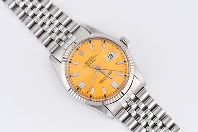 Rolex Datejust Ref.16014 Stainless Steel & White Gold 36mm Yellow