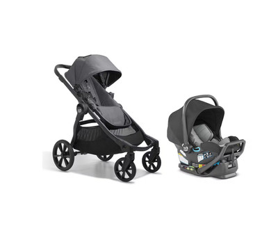 Baby Jogger City Select 2 Travel System Radiant Slate Stroller + City GO 2